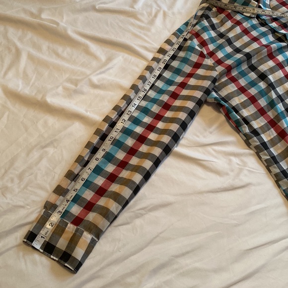 Bud Berma Weekender Plaid Long Sleeve Button Down Dress Shirt Size XL - Picture 7 of 12